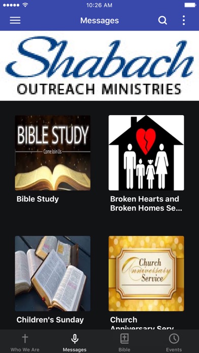 Shabach Outreach Ministries screenshot 2