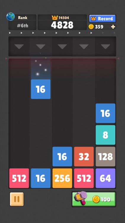 Drop The Number : Merge Puzzle screenshot-4
