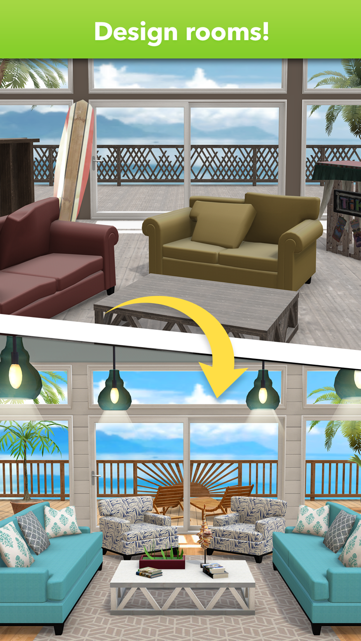 Home Design Makeover iOS Mod IPA screenshot 6 - iOS game interface