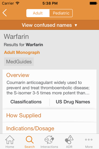 Elsevier Clinical Pharmacology - náhled