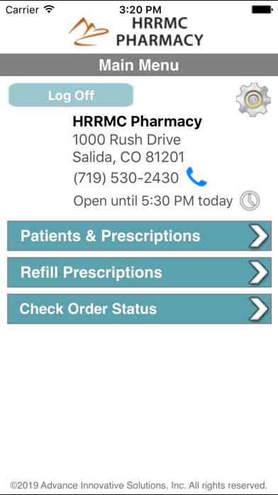 HRRMC Pharmacy screenshot 2