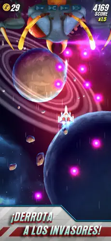 Captura de Pantalla 2 Galaga Wars iphone