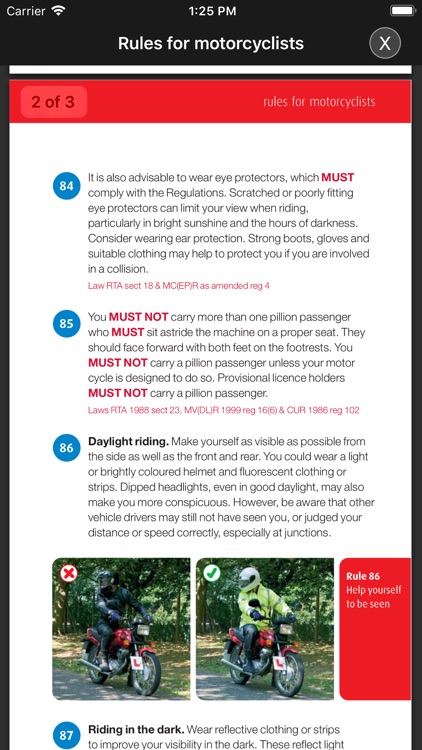 Motorcycle Theory Test UK Pro screenshot-7