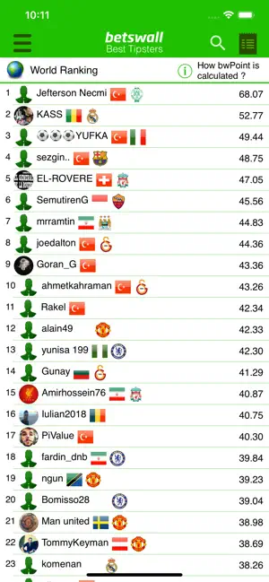 Captura 6 BetsWall Apuestas de futbol iphone