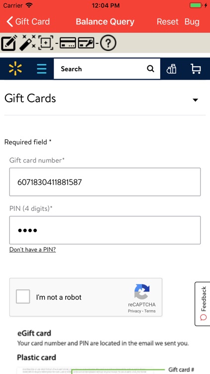 Gift Card Balance + screenshot-4