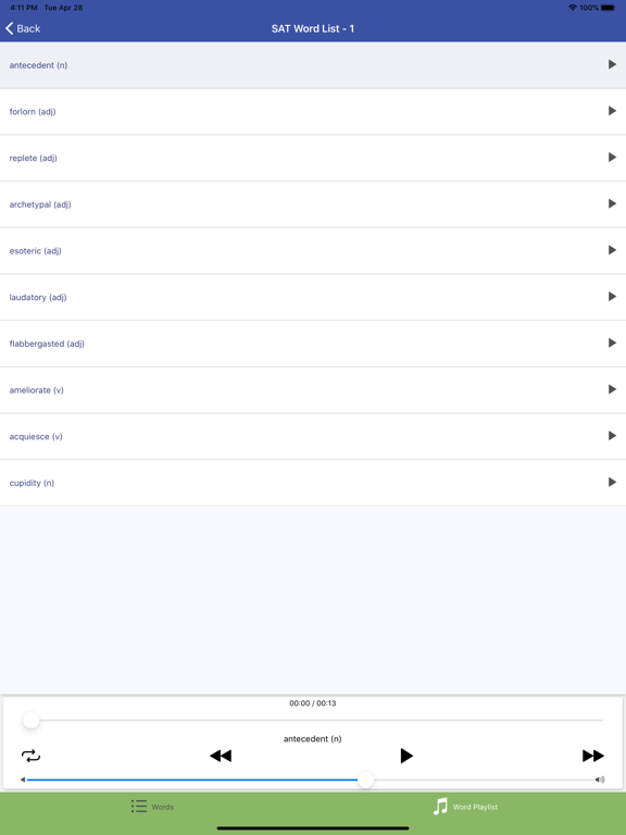 Screenshot #6 pour WordSmart prep for SAT®(Set 1)