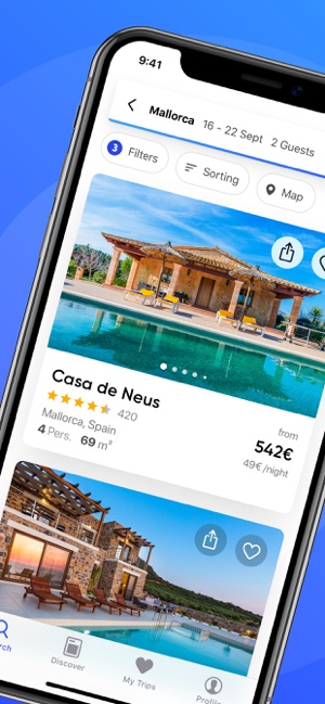 Holidu: Vacation Rentals(圖1)-速報App