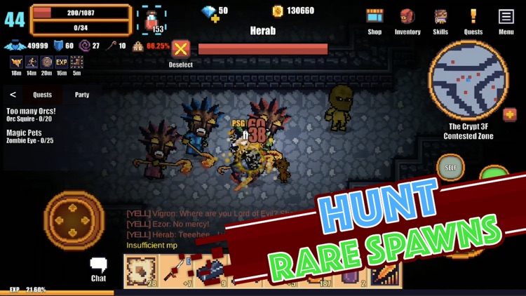Pixel Knights Online - MMORPG screenshot-4
