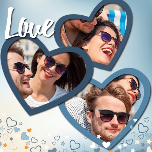 Love Photo Collage & Frames Icon
