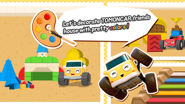 TOMONCAR Coloring Game