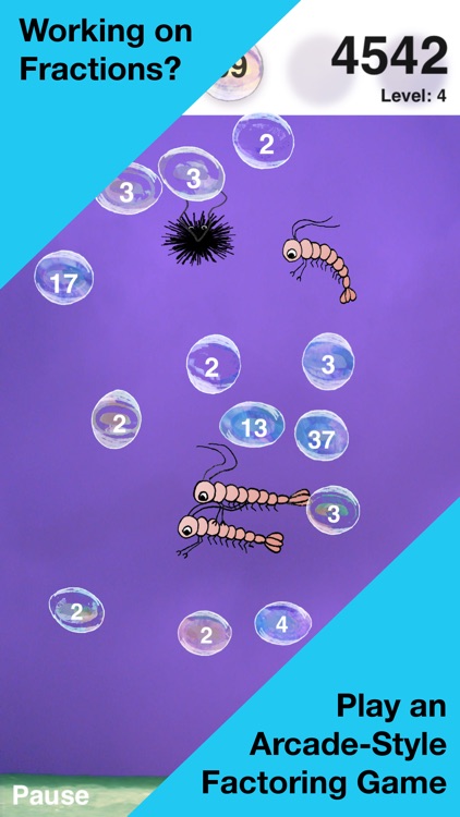 Bubbly Primes - Factoring Game screenshot-0