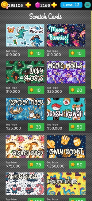 Scratch Cards Lottery Pro