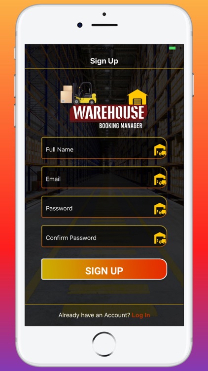 Warehouse booking Manager