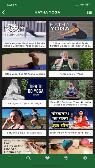 Yoga Meditation Fitness Video screenshot 2