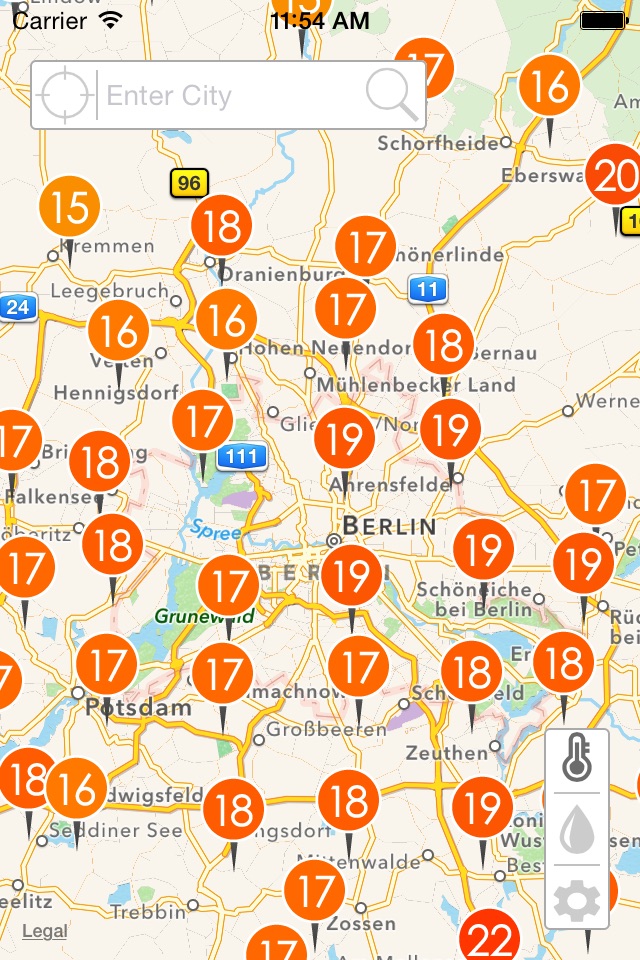 Weather Map - Netatmo stations screenshot 3