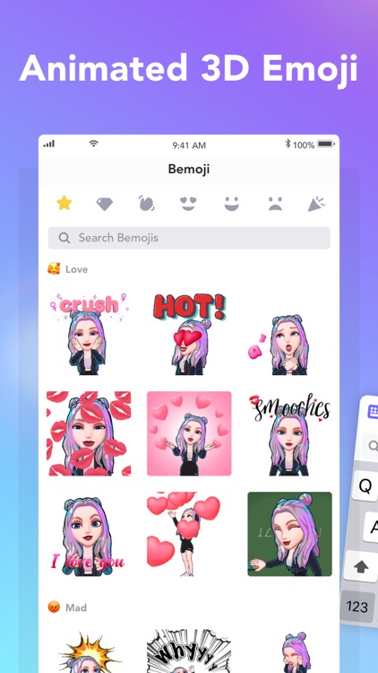 3D Avatar Creator | Bemoji screenshot-3