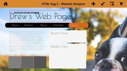HTML Egg 2 - Website Designer screenshot 3