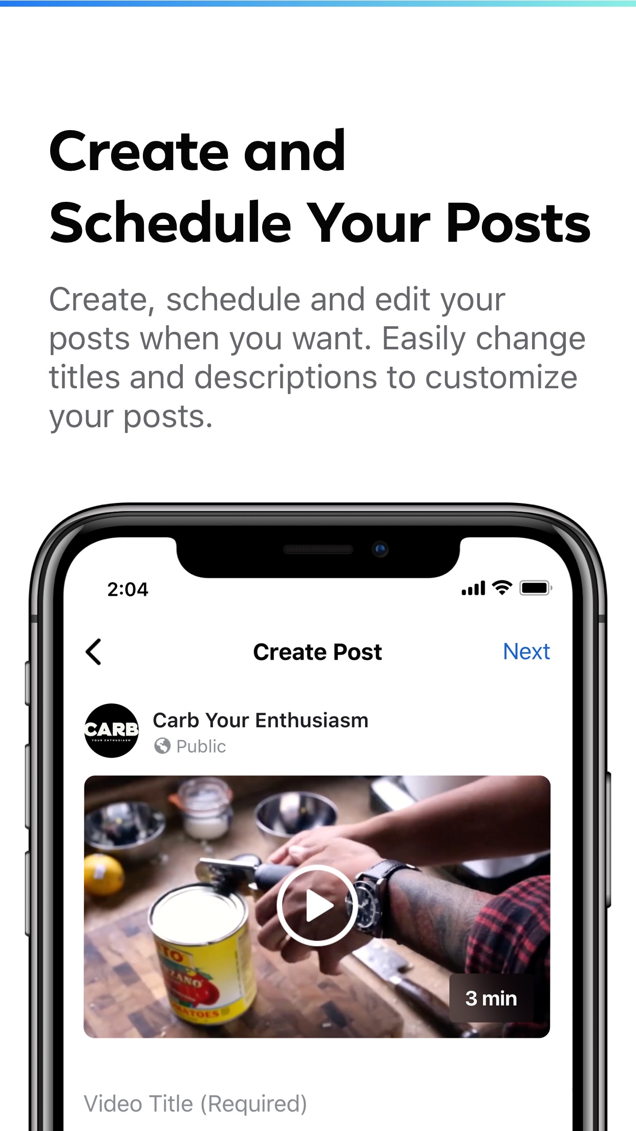 Screenshot do app Creator Studio from Facebook