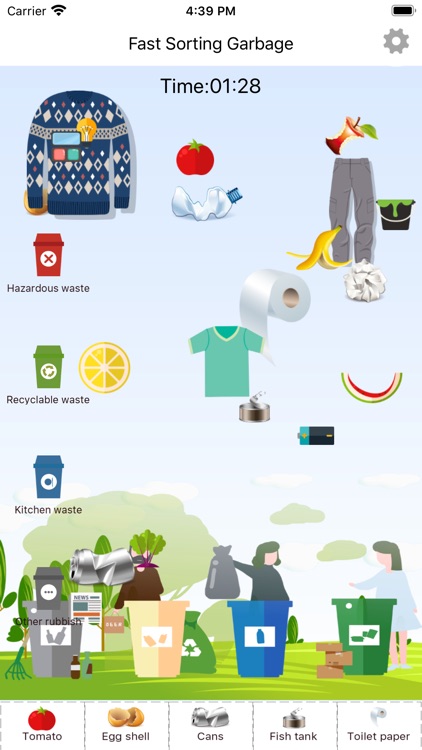 Fast Sorting Garbage