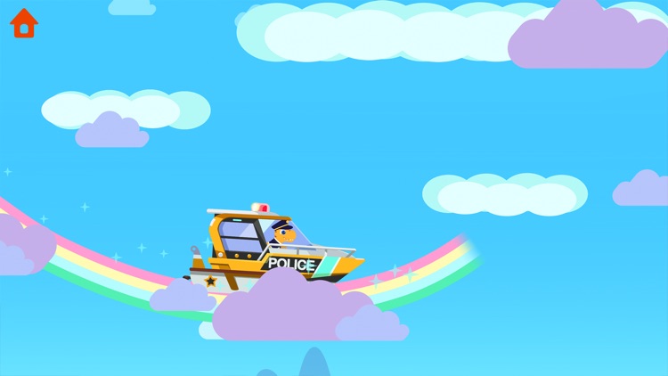 Dinosaur Police Car screenshot-7