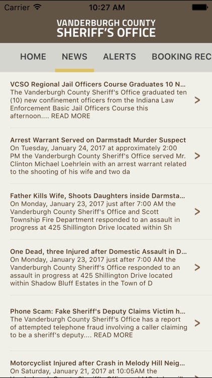 Vanderburgh County Sheriff