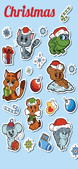 Sticker Me: Christmas Animals(圖1)-速報App