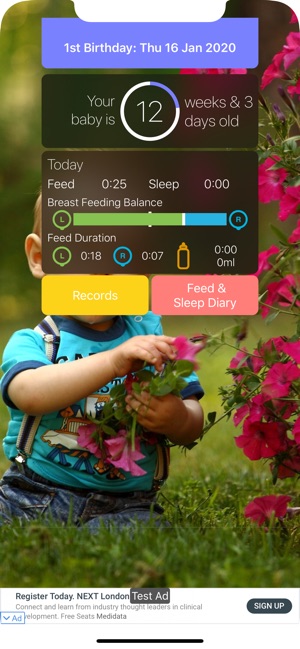 Baby Today Feed & Age Tracker(圖2)-速報App