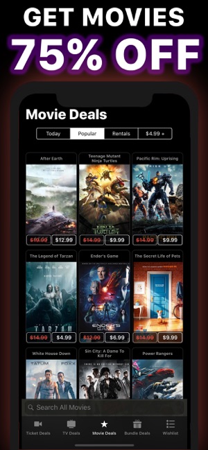 Movie Deals & Ticket Discounts(圖1)-速報App