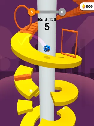 Screenshot 6 Jump Ball-Bounce On Tower Tile iphone