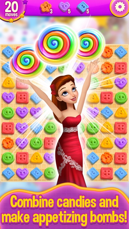 Candy Dress Match 3 Puzzle