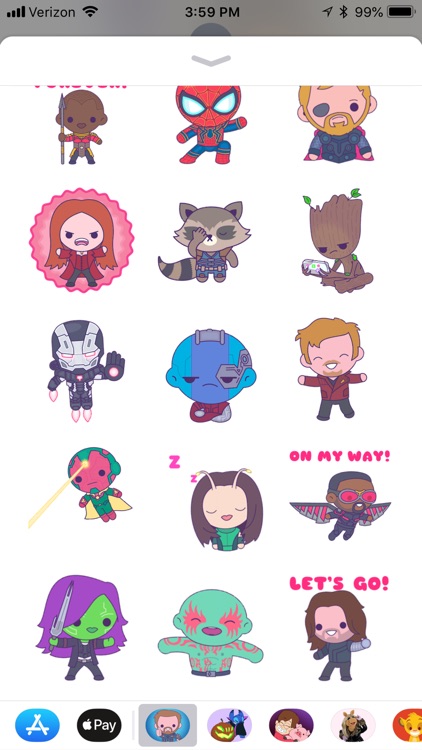 Marvel Avengers Infinity War Gadget Decals