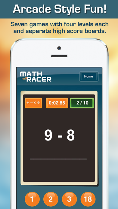 Math Racer Deluxe Screenshots