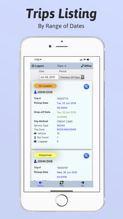 How to cancel & delete LimoWiz Driver App (LWD) from iphone & ipad 2