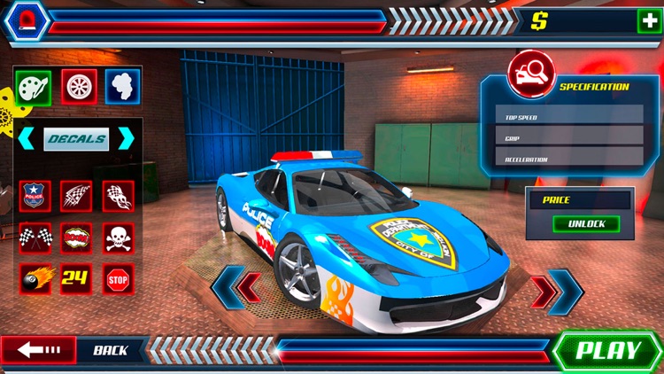 Police Car Drifting & Driving screenshot-0