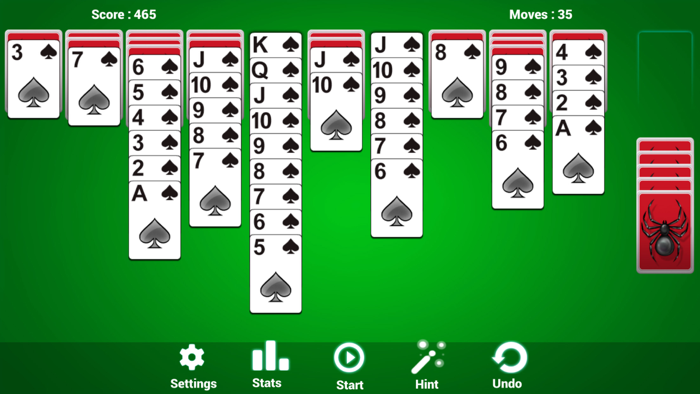 Spider Solitaire Classic fun