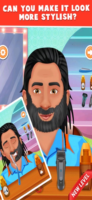 Crazy Beard Shaving Salon(圖4)-速報App