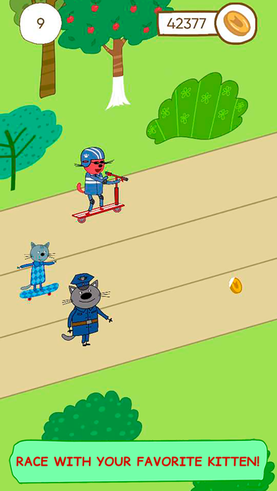 Kid-e-Cats: Races Skate Rush screenshot 2
