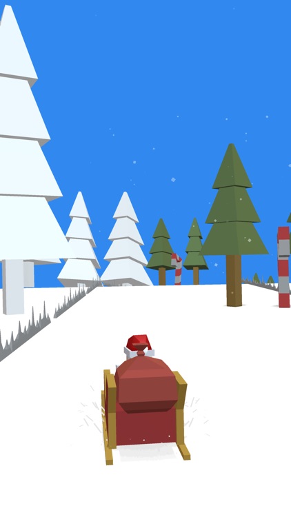 Xmas Santa Mad Sleigh Run screenshot-4
