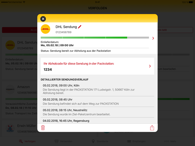 Dhl Sendungsverfolgung Schneller Verfolge Dein Paket Live