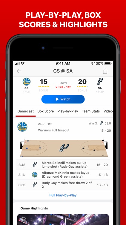 ESPN: Live Sports & Scores screenshot-7