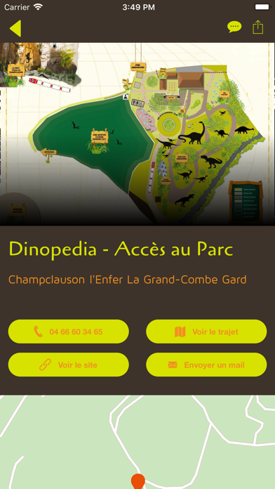 Dinopedia parc screenshot 3