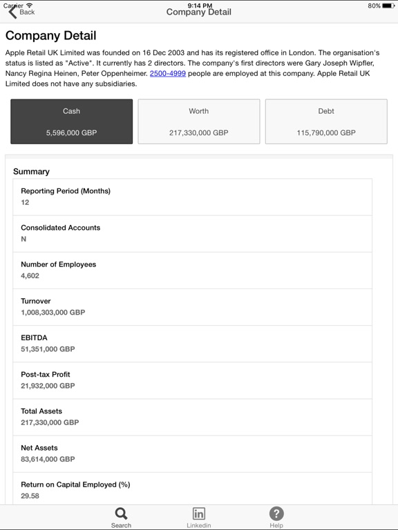 【图】Company Check(截图3) 【图】Company Check(截图3)