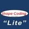 Shape Coding Lite is a free demonstration version of the full Shape Coding app