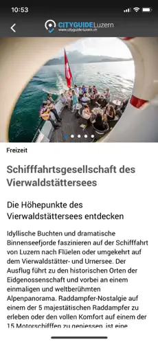 Captura 4 CITYGUIDE Luzern iphone