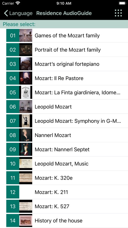 Mozart Wohnhaus AudioGuide