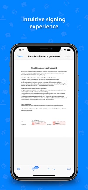 E Signature App Zoho Sign On The App Store