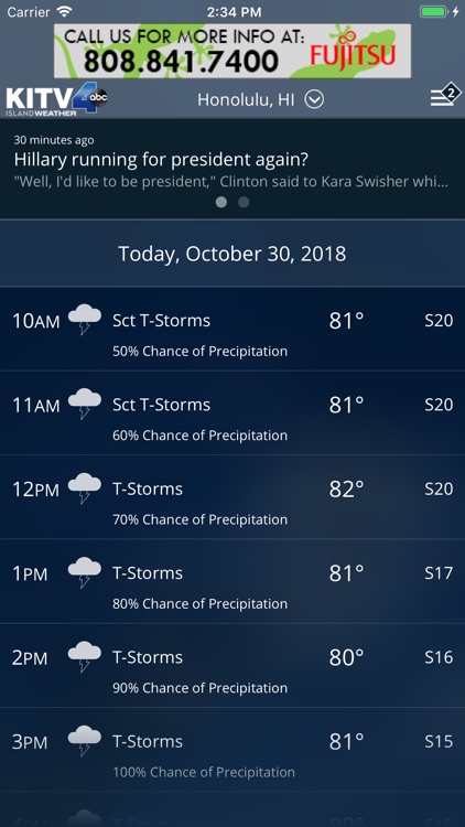 KITV Honolulu Weather-Traffic