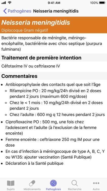 Antibiothérapie Pédiatrique screenshot-3