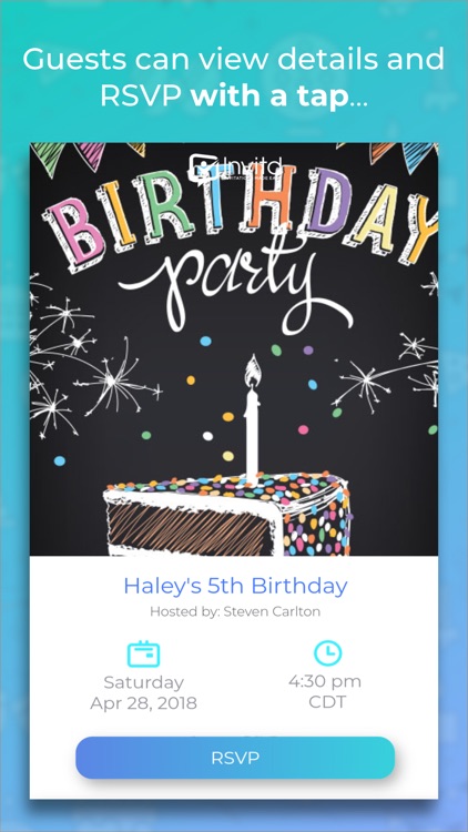 Invitd Invitation Maker & RSVP screenshot-4