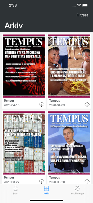 Tempus e-tidning(圖2)-速報App